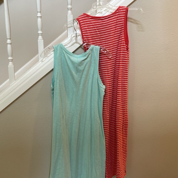 Gap, 2 100% cotton sleeveless maxi summer dresses. Size M - Picture 6 of 8
